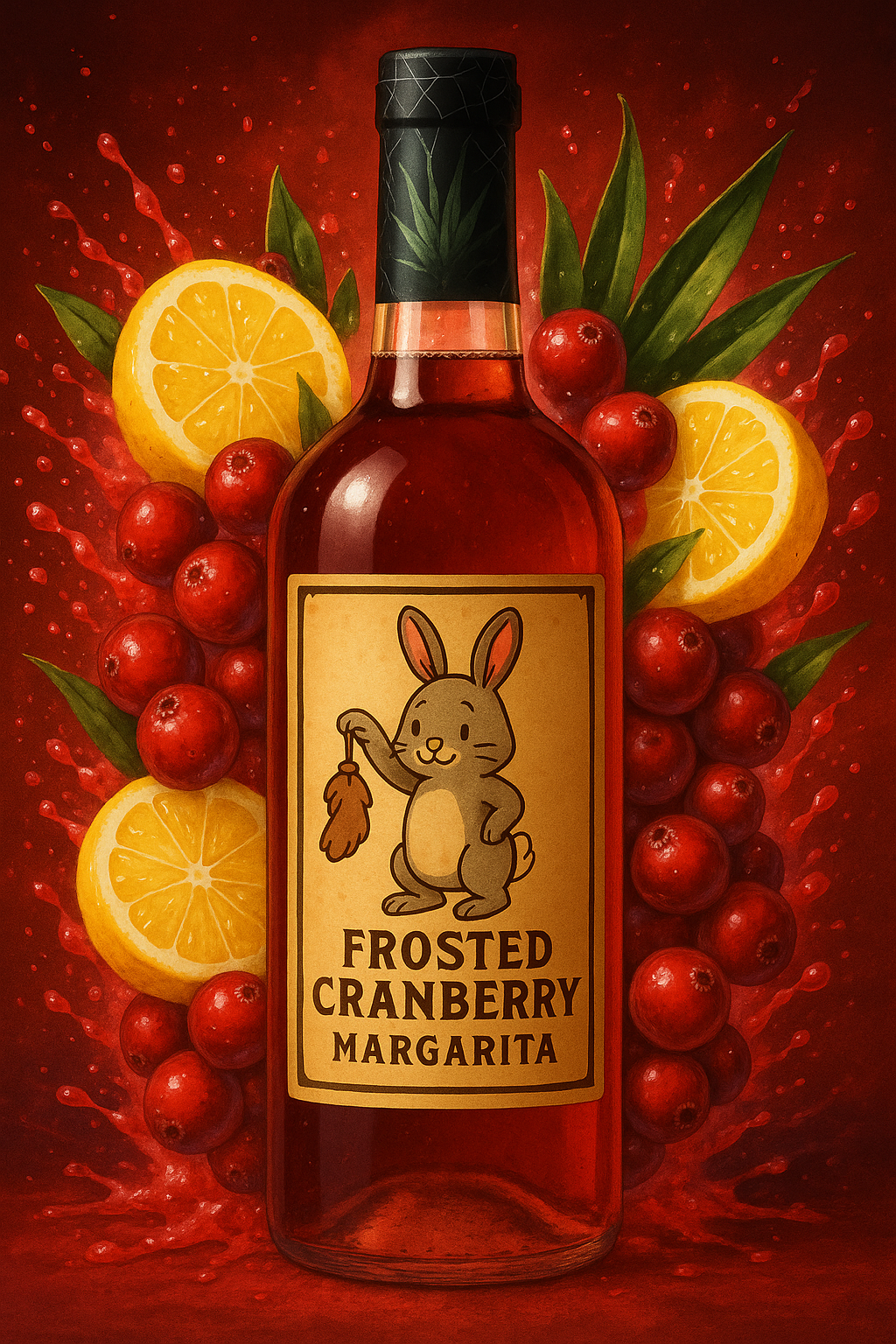 Frosted Cranberry Margarita